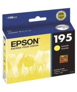 CARTUCHO DE TINTA EPSON 195 AMARILLO