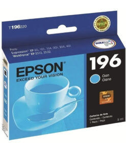 CARTUCHO DE TINTA EPSON 196 CIAN