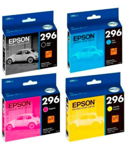 CARTUCHOS DE TINTA EPSON 296 COMBO (NEGRO, CIAN, MAGENTA Y AMARILLO)