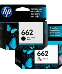 CARTUCHOS DE TINTA HP 662 COMBO NEGRO Y TRICOLOR