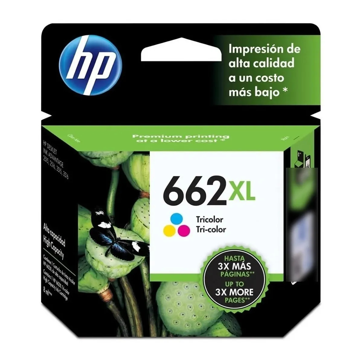 hp 662xl color