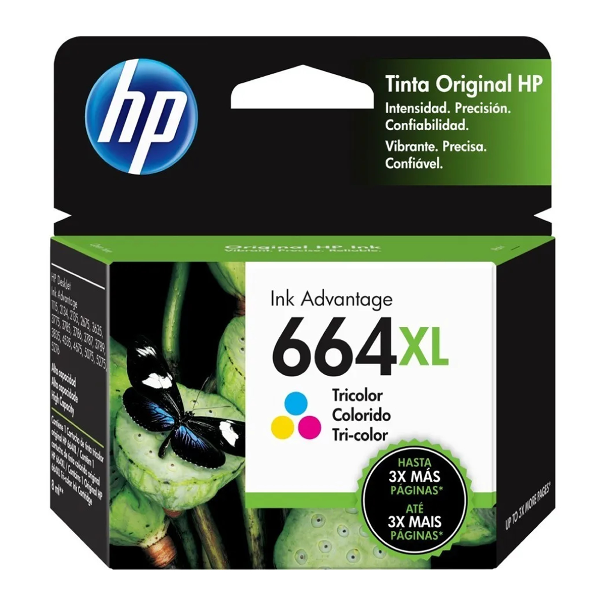 hp 664xl color