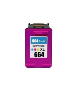 Cartucho Alternativo Gneiss 664xl Color Para Deskjet 1115, 2135, 2675, 3635, 3636, 3775, 3785, 3787, 3835, 4535, 4675, 5075, 5875